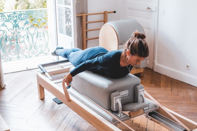 Private Pilates lesson in French Riviera